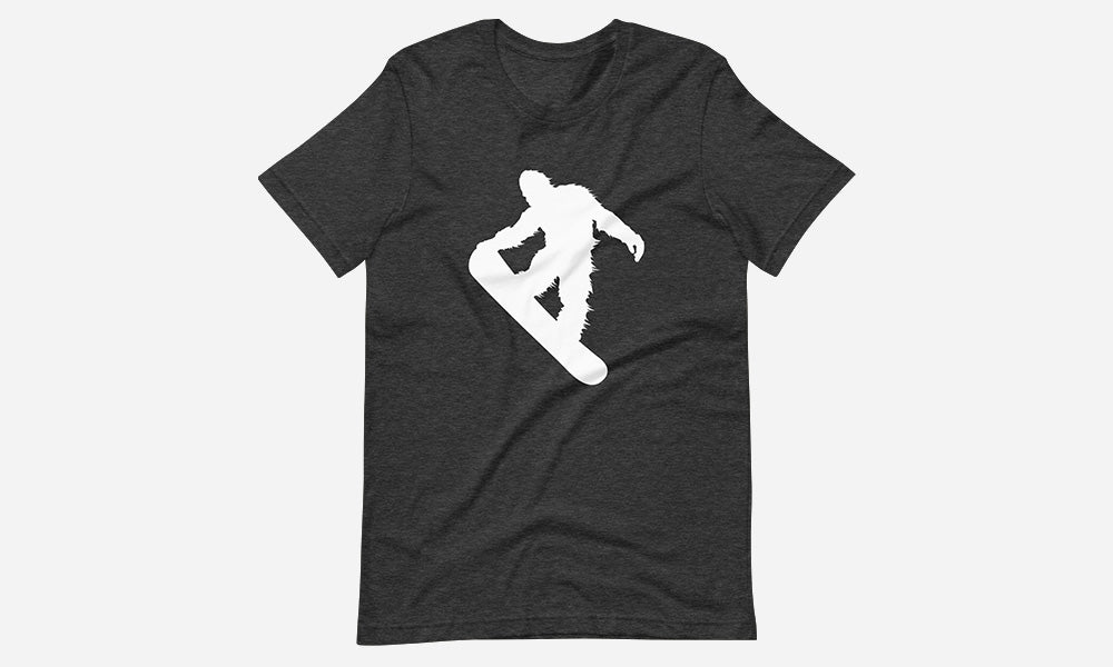 Sasquatch Snowboarding T-Shirt