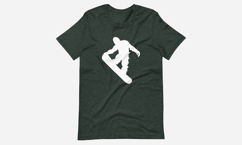 Sasquatch Snowboarding T-Shirt