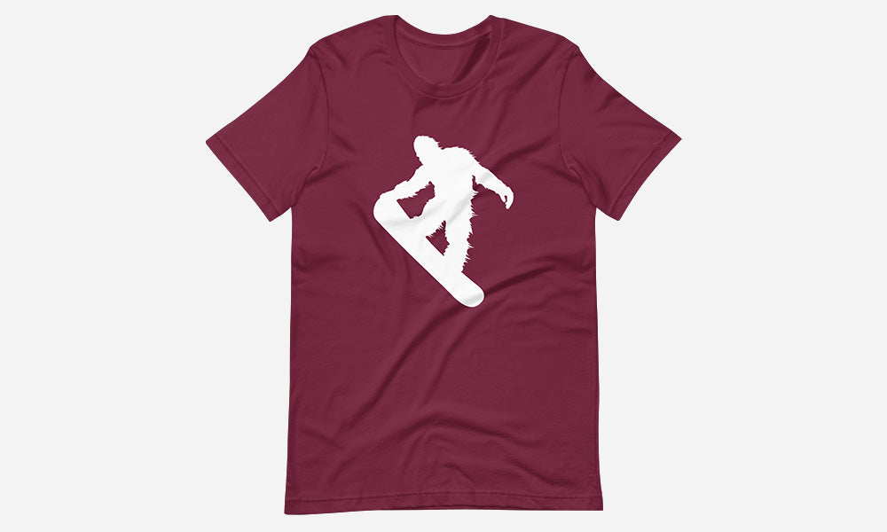 Sasquatch Snowboarding T-Shirt