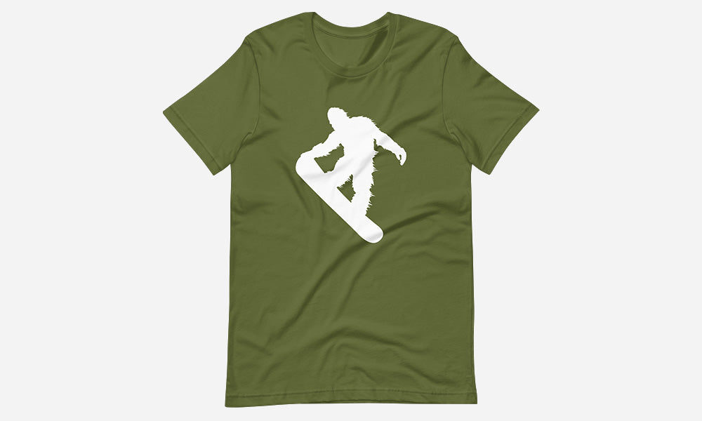 Sasquatch Snowboarding T-Shirt