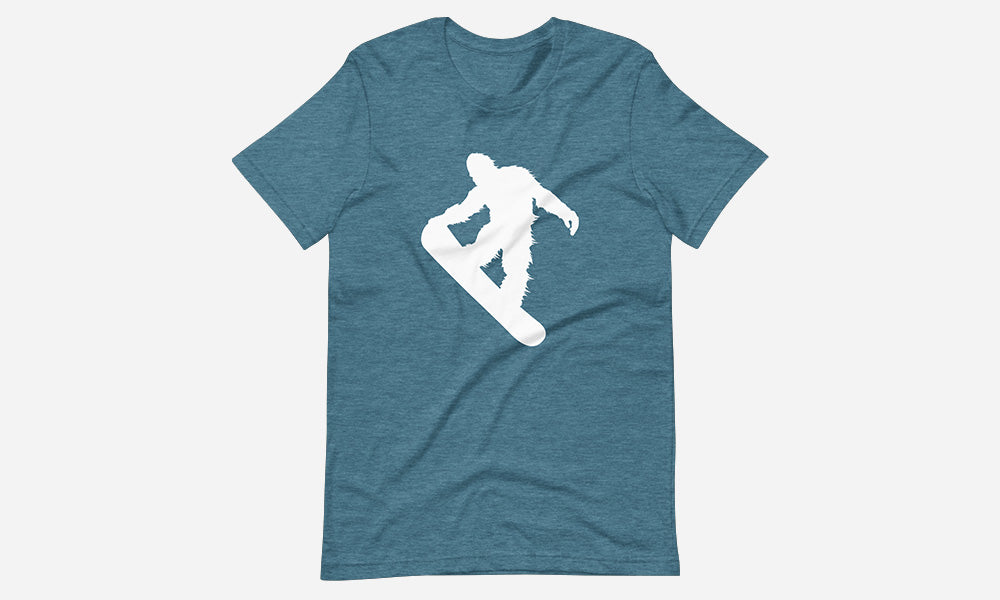 Sasquatch Snowboarding T-Shirt
