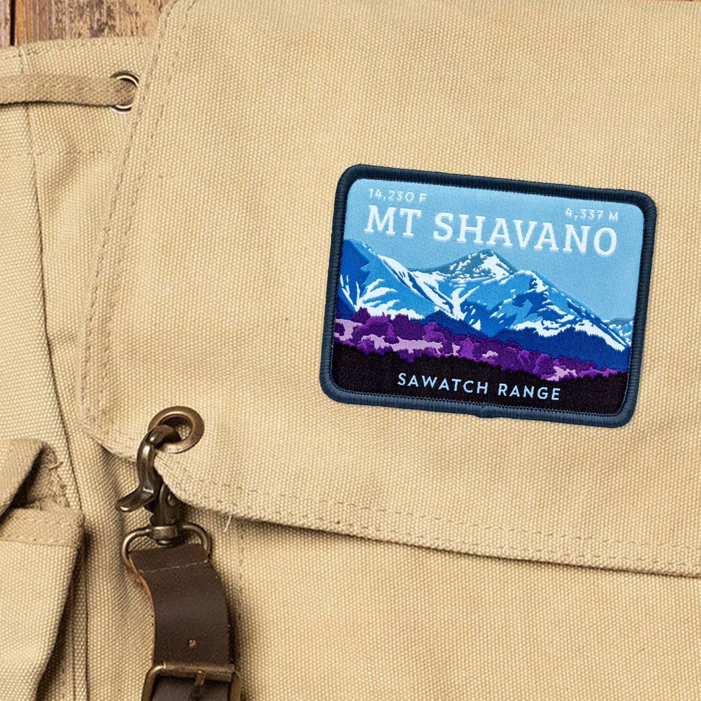 Mount Shavano Colorado 14er Patch