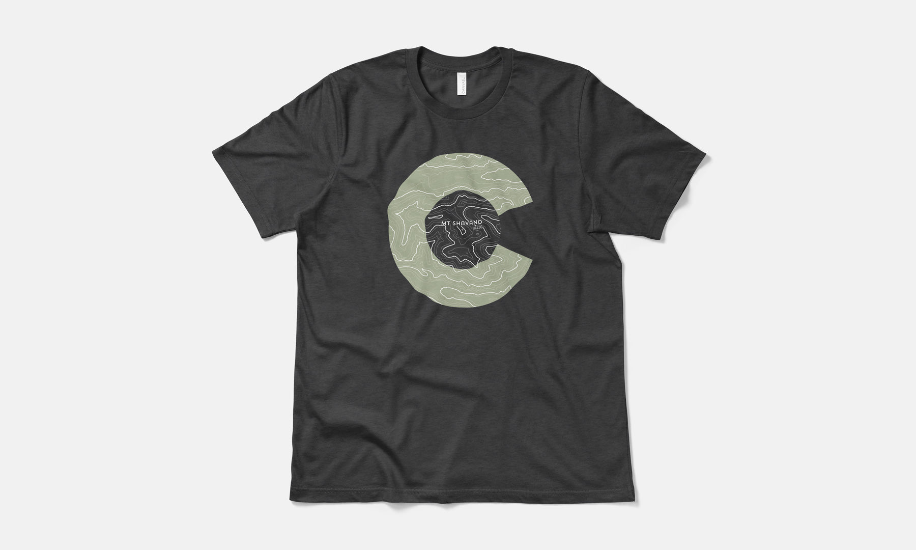 Mount Shavano Topo 14er Shirt