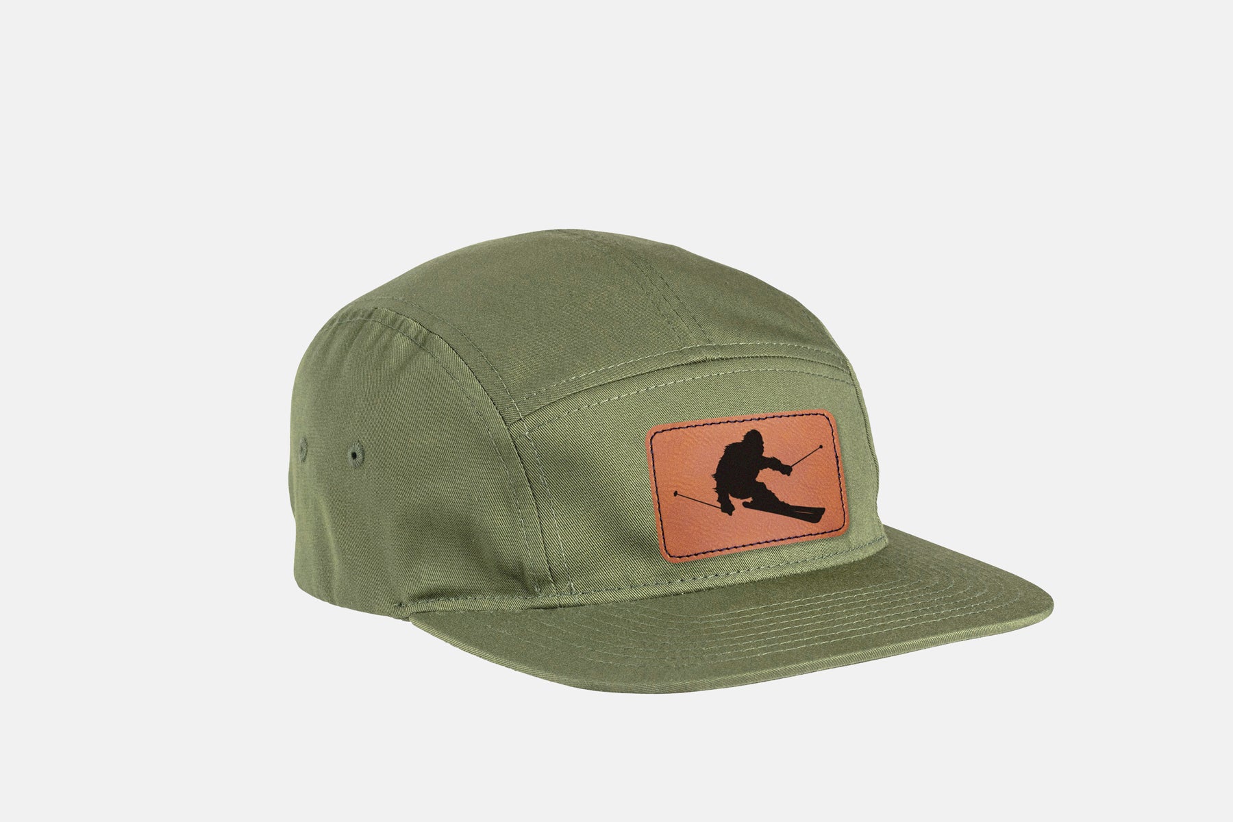 Sasquatch Ski Camper Hat 5 Panel