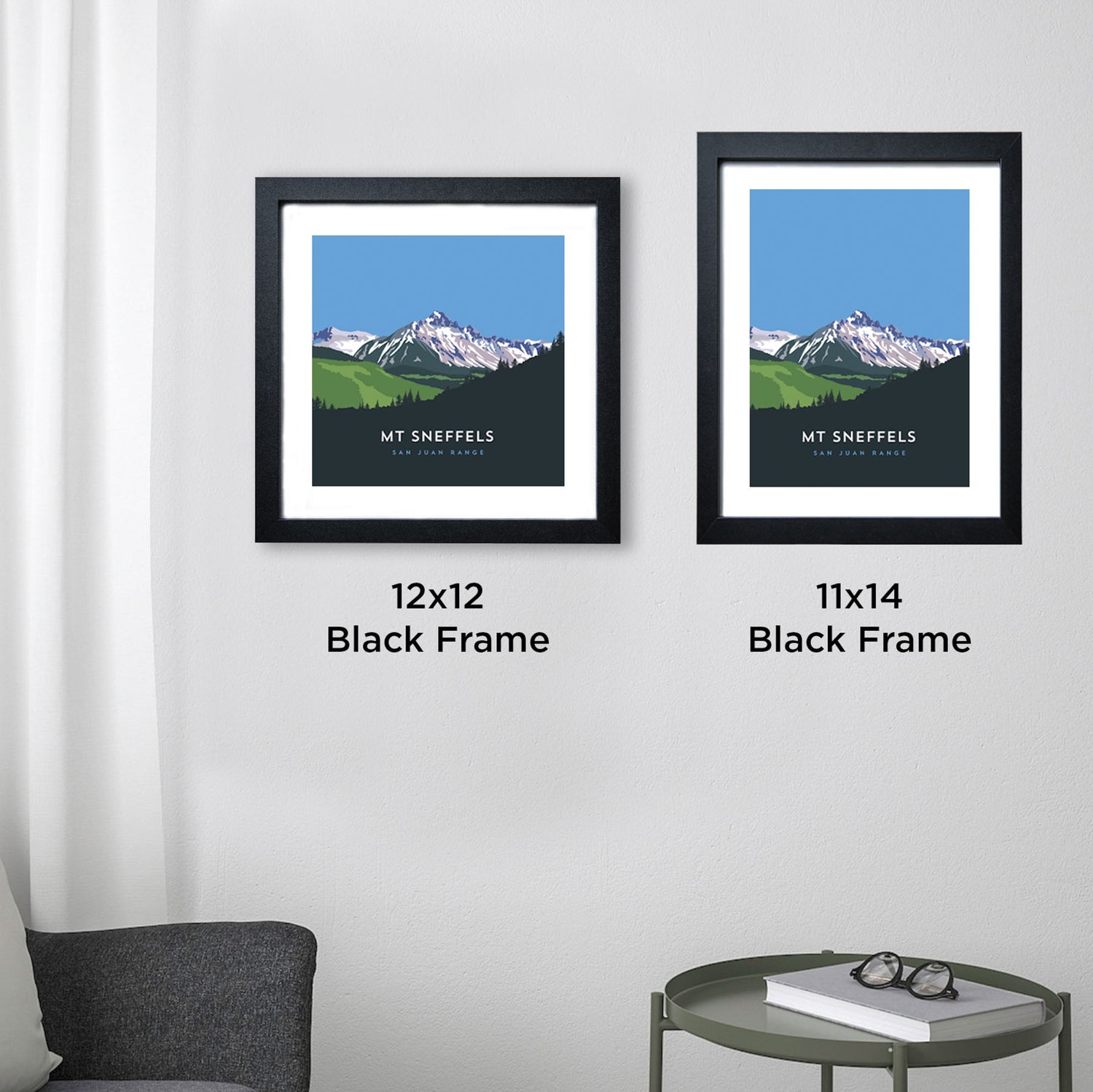 Mount Sneffels Colorado 14er Framed Poster
