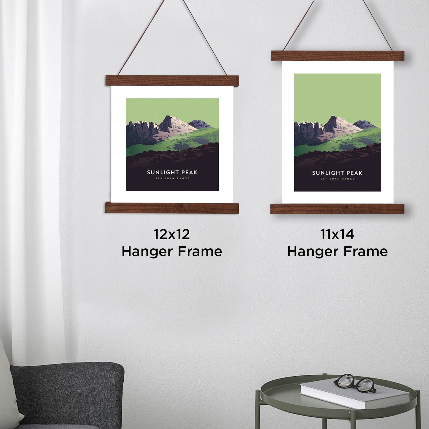 Sunlight Peak Colorado 14er Framed Poster