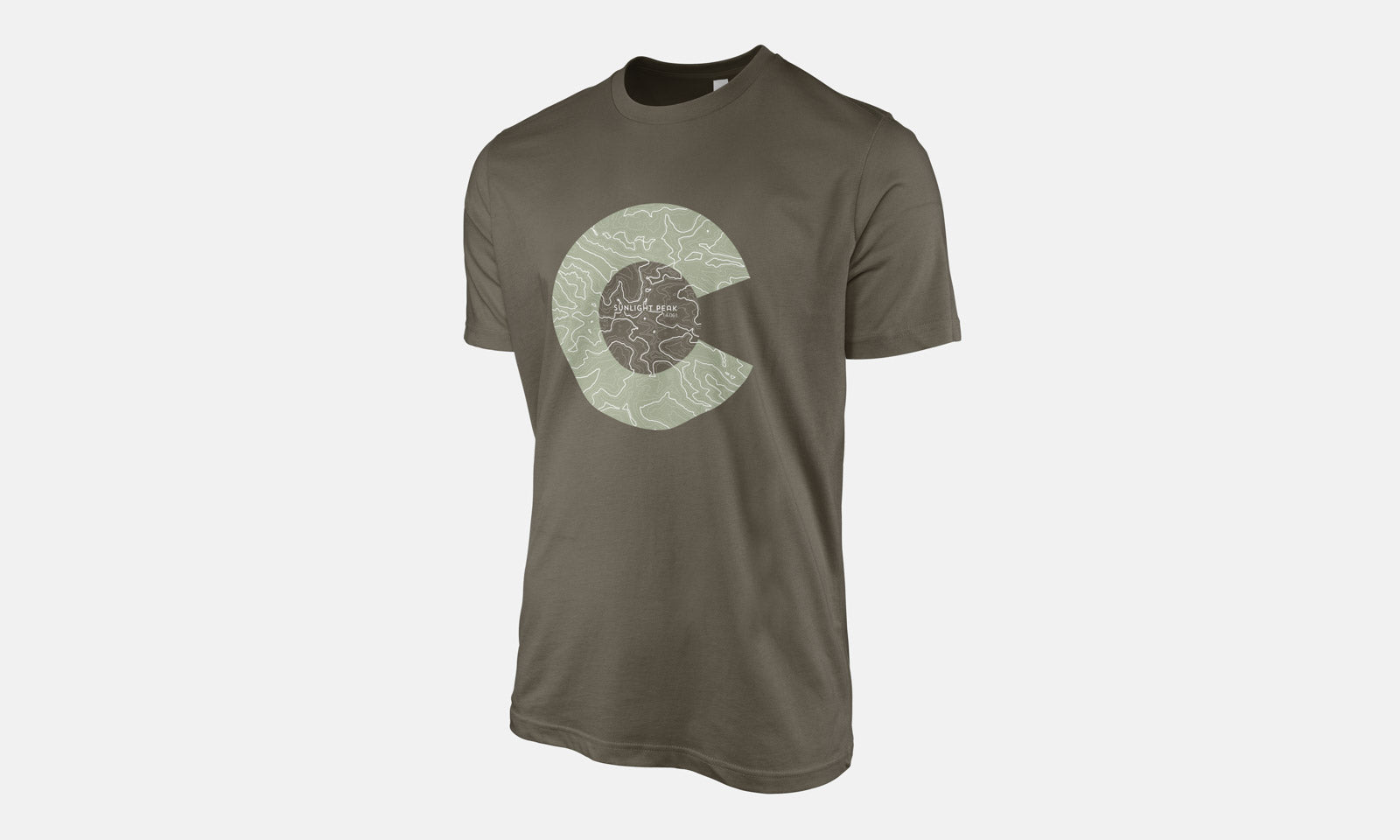 Sunlight Peak Topo 14er Shirt
