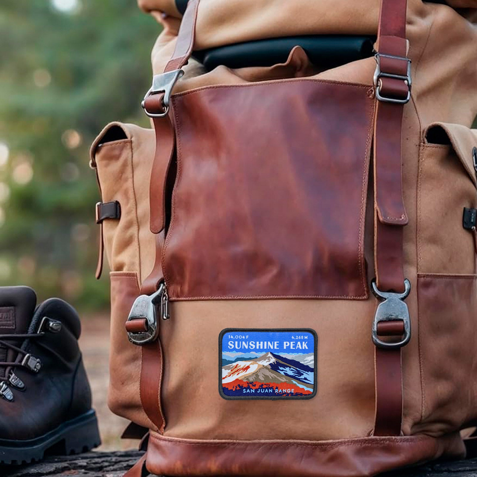 Sunshine Peak Colorado 14er Patch