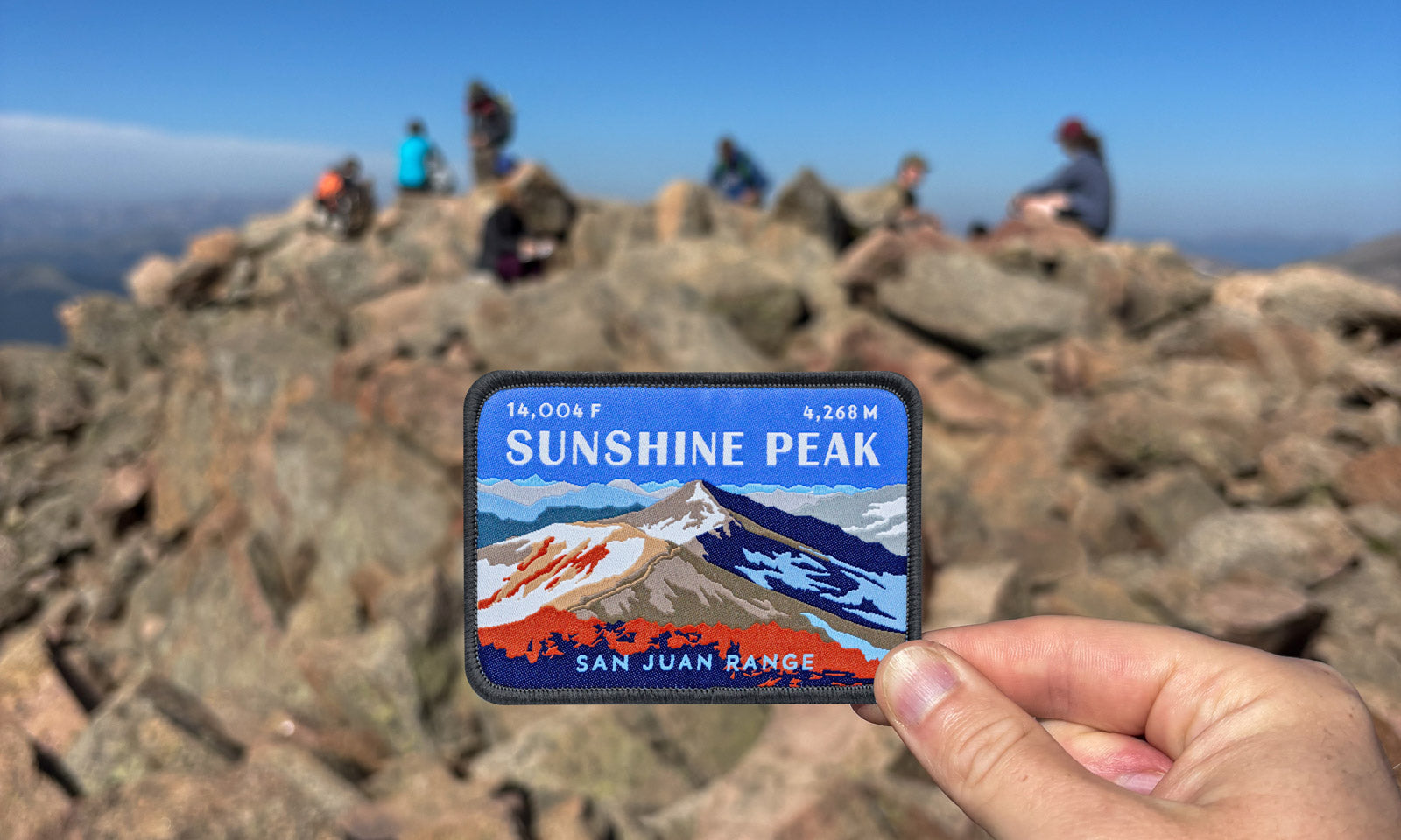 Sunshine Peak Colorado 14er Patch