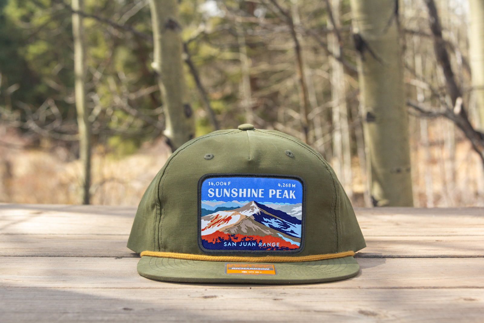 Sunshine Peak Colorado 14er Rope Hat