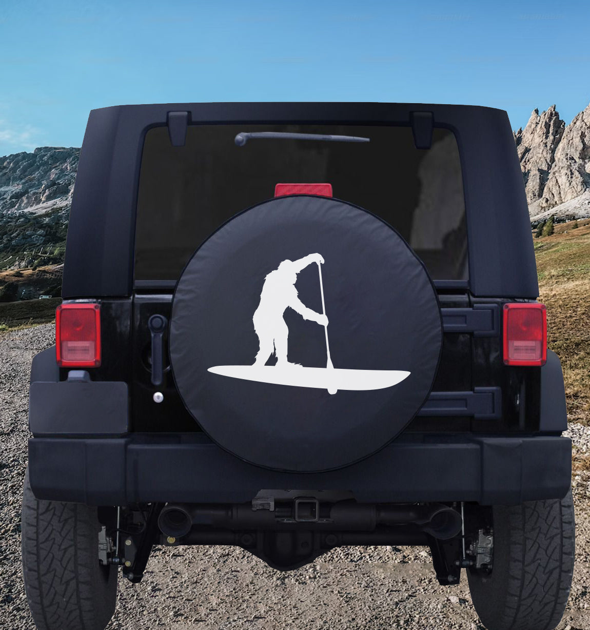 Sasquatch Spare Tire Cover -  Stand Up Paddleboard