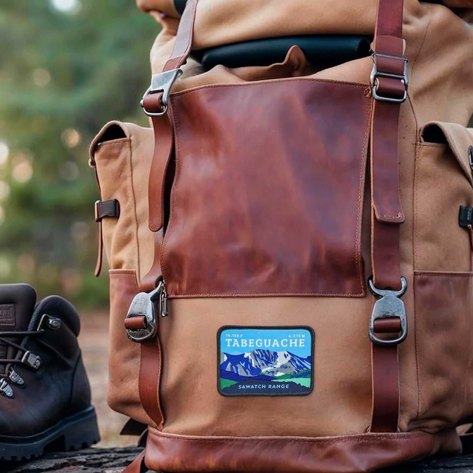 Tabeguache Peak Colorado 14er Patch