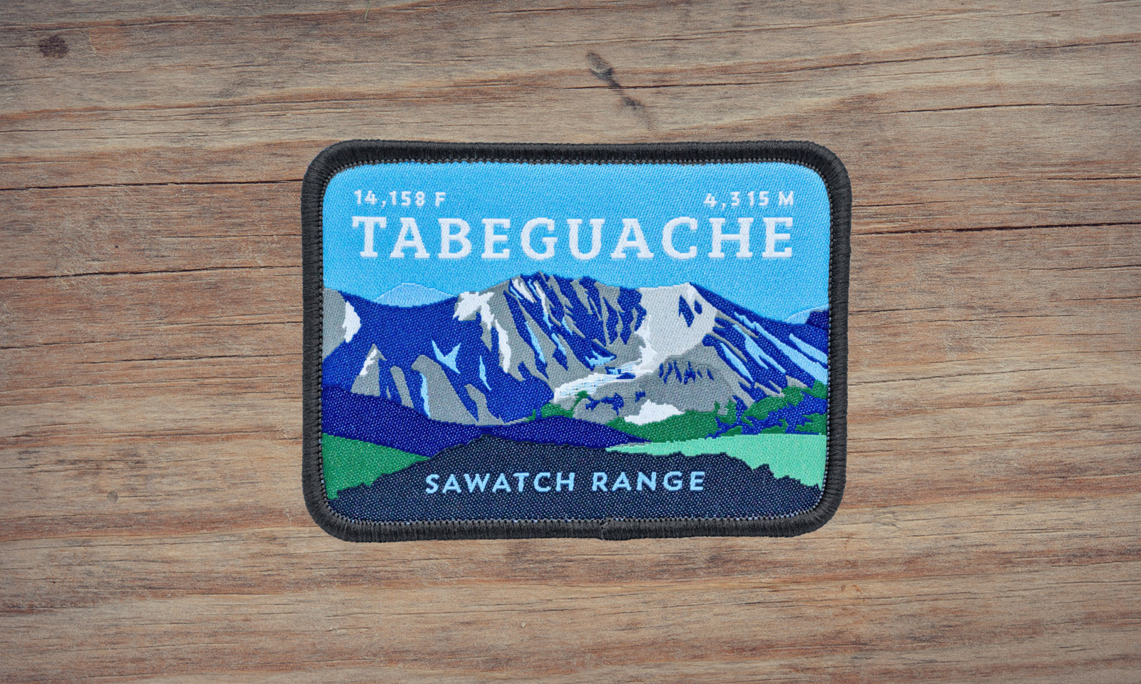 Tabeguache Peak Colorado 14er Patch