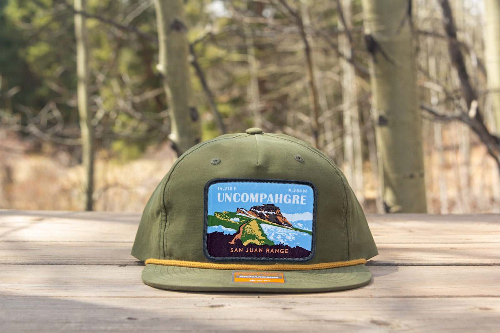 Uncompahgre Peak Colorado 14er Rope Hat