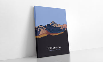 Wilson Peak Colorado 14er Canvas Print