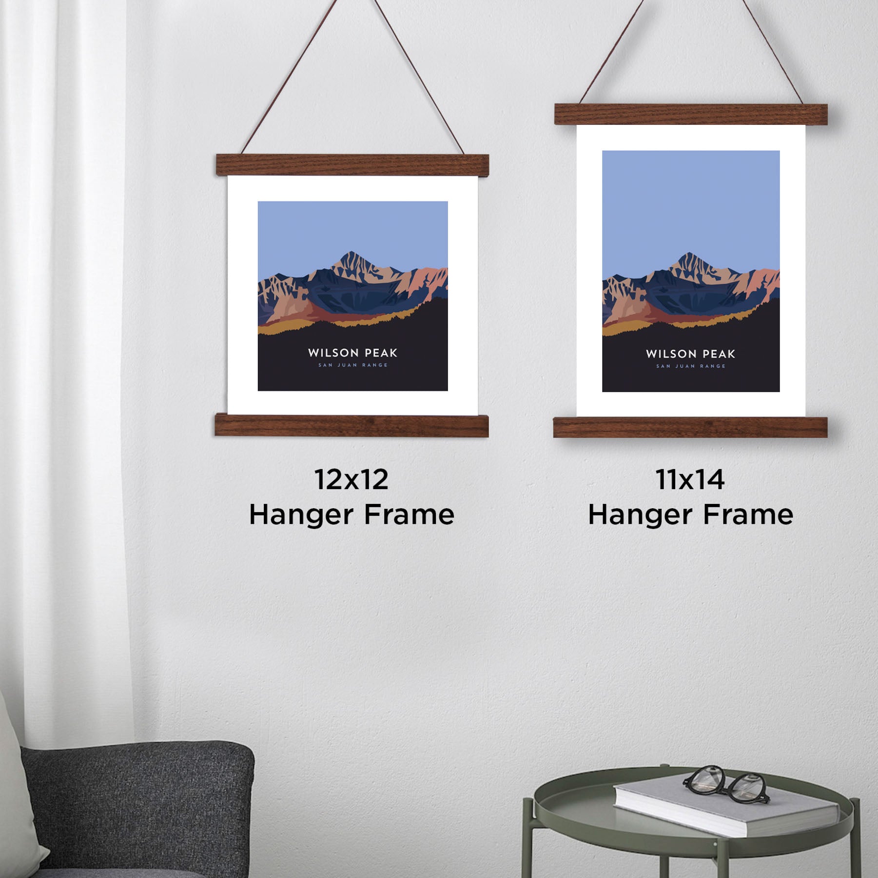 Wilson Peak Colorado 14er Hanger Frame Poster