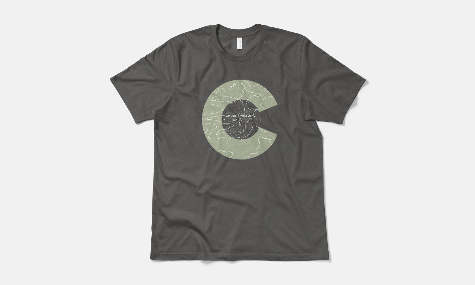 Mount Wilson Topo 14er Shirt