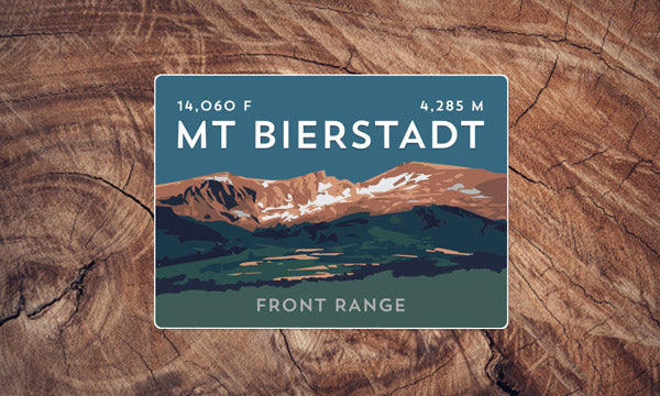Front Range Colorado 14er Sticker Pack