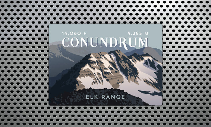 Elk Range Colorado 14er Magnet Pack