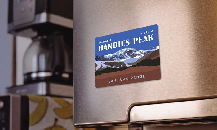 Handies Peak Colorado 14er Magnet