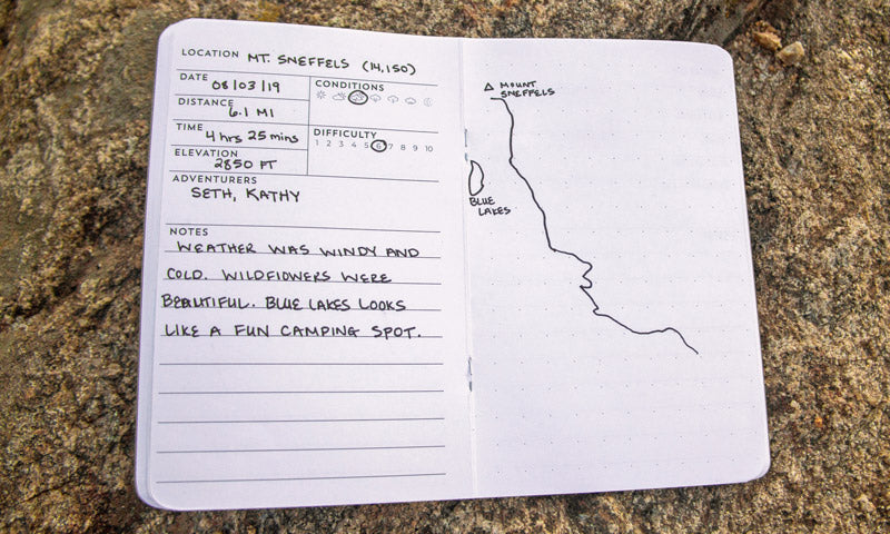 14er Journal Log (2 Pack)