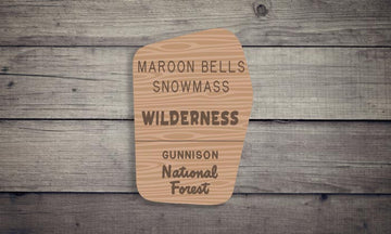 Maroon Bells Snowmass Wilderness Sticker