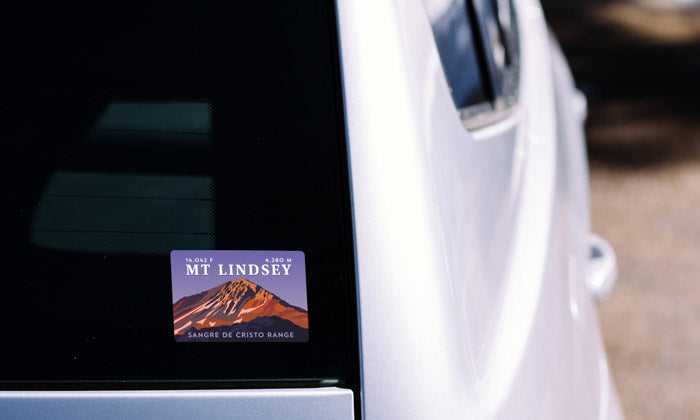 Mount Lindsey Colorado 14er Sticker