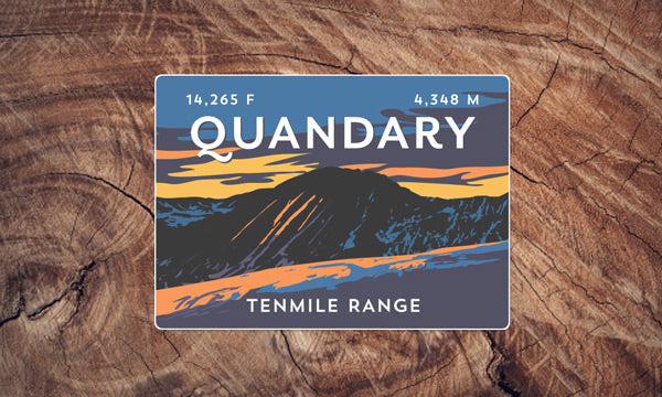 Colorado 14er Sticker Pack (The Complete Collection)