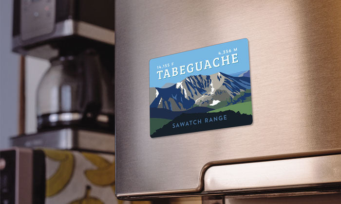 Tabeguache Peak Colorado 14er Magnet