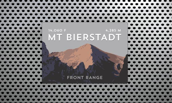 Mount Bierstadt Sawtooth Ridge Colorado 14er Magnet