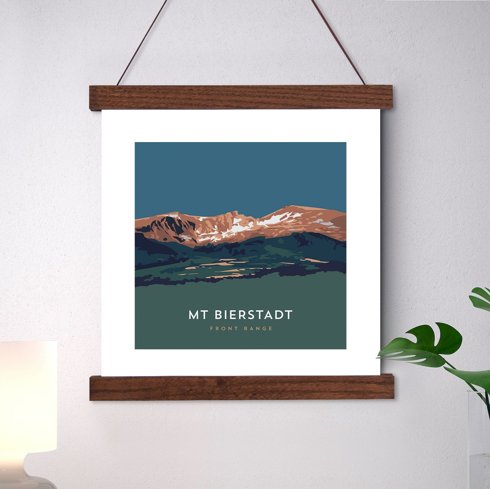 Mount Bierstadt Colorado 14er Hanger Frame Art Print