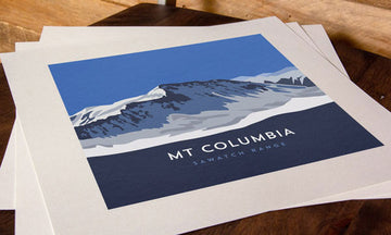 Mount Columbia Colorado 14er Print