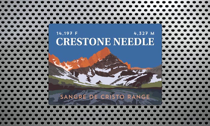 Sangre De Cristo Range Colorado 14er Magnet Pack