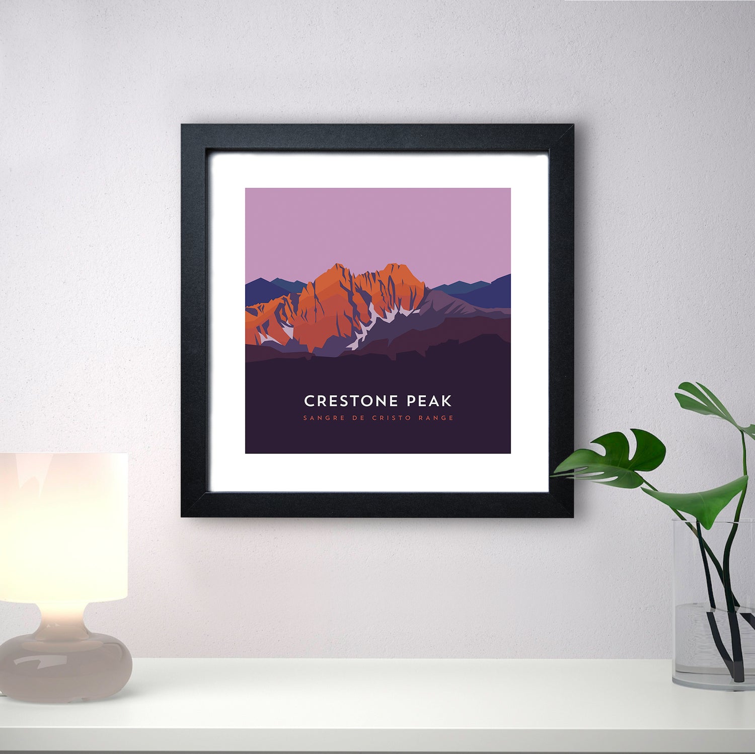 Crestone Peak Colorado 14er Print