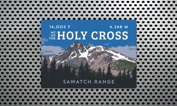 Mount of the Holy Cross Colorado 14er Magnet
