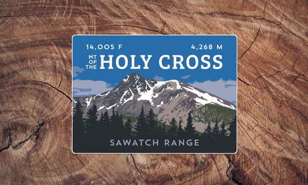 Sawatch Range Colorado 14er Sticker Pack