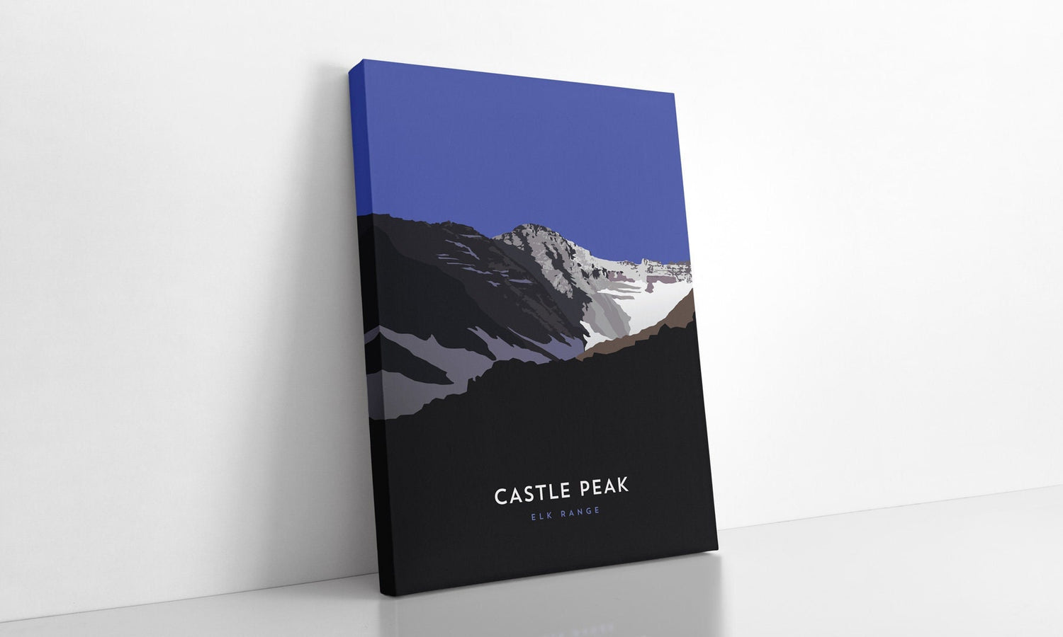Castle Peak Colorado 14er Canvas Print