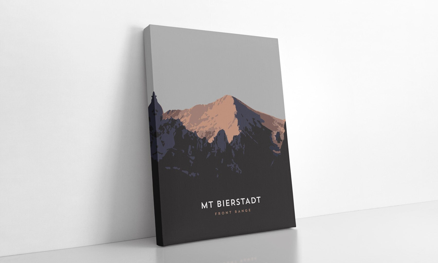 Mount Bierstadt Sawtooth Ridge Colorado 14er Canvas Print