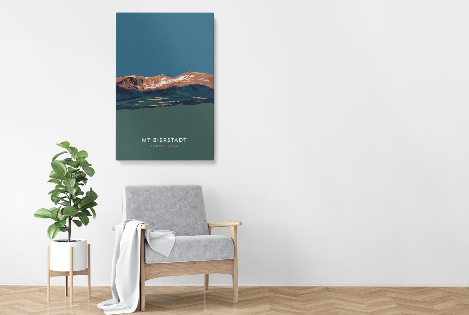 Mount Bierstadt Colorado 14er Canvas Print