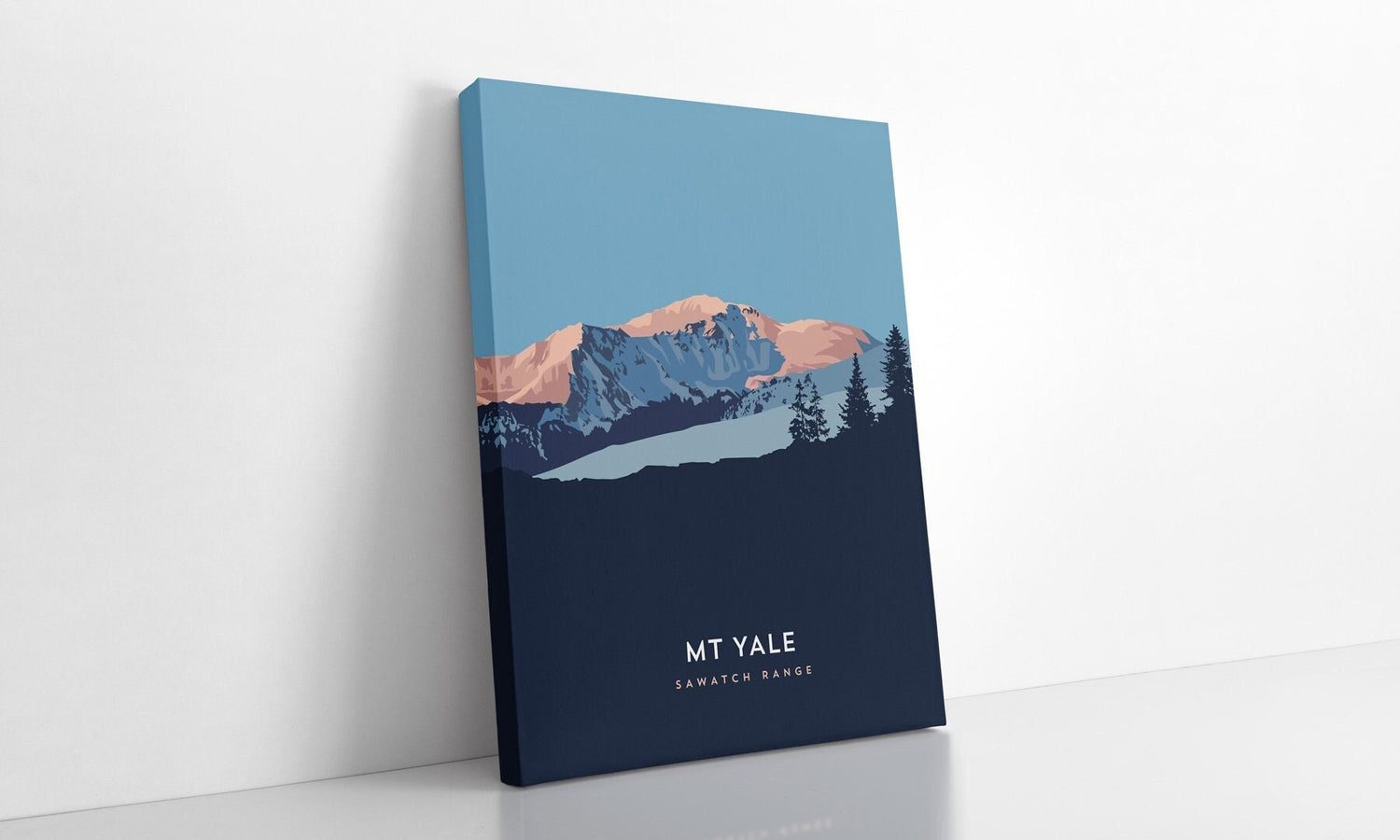 Mount Yale Colorado 14er Fine Art Canvas Print