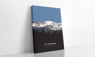 Mount Sherman Colorado 14er Canvas Print