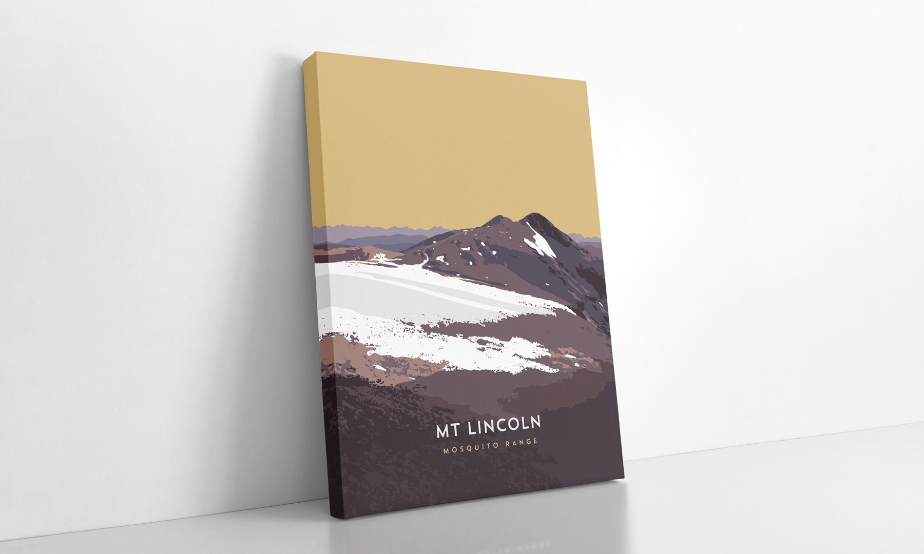 Mount Lincoln Colorado 14er Canvas Print