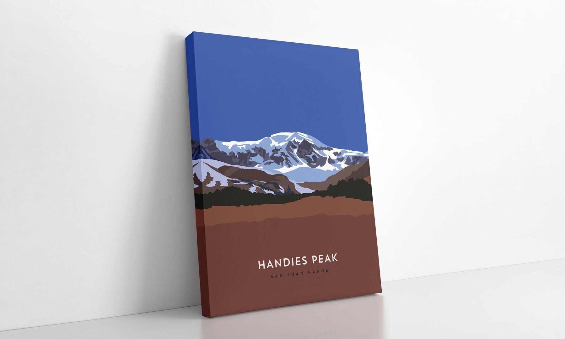 Handies Peak Colorado 14er Canvas Print
