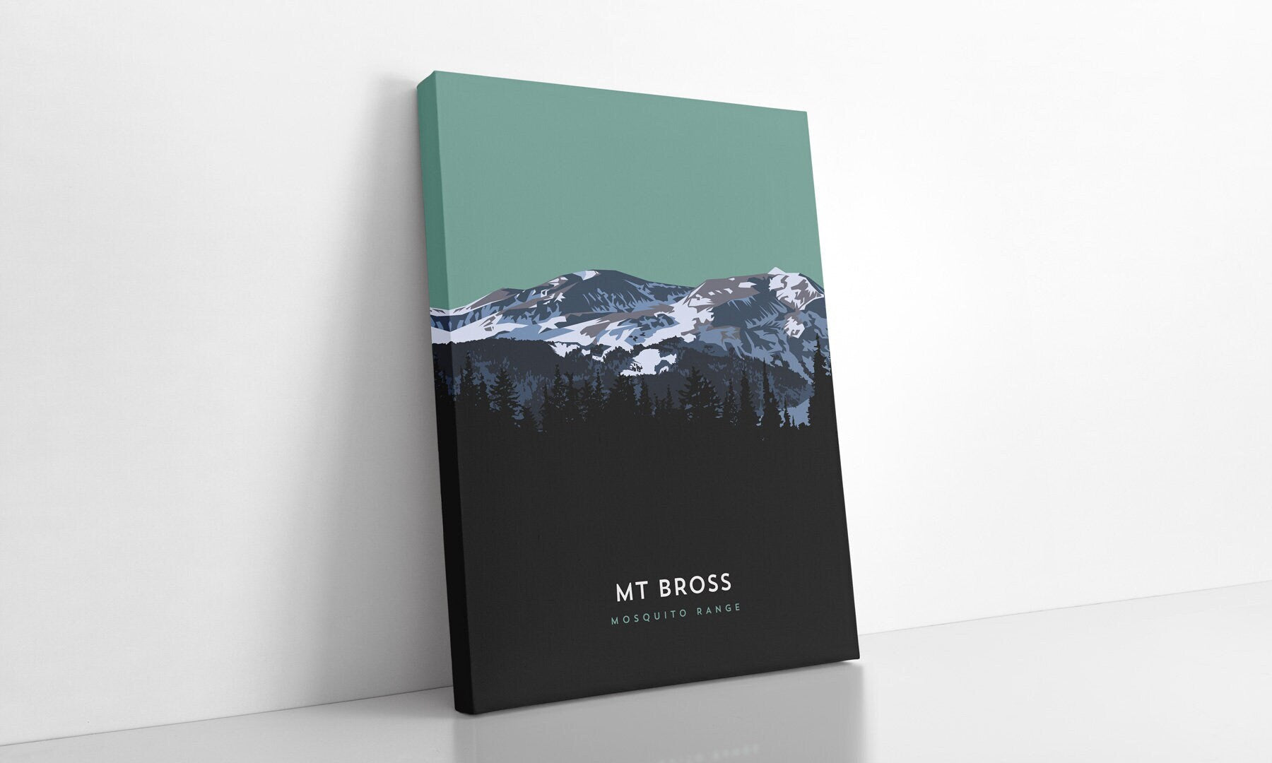 Mount Bross Colorado 14er Canvas Print