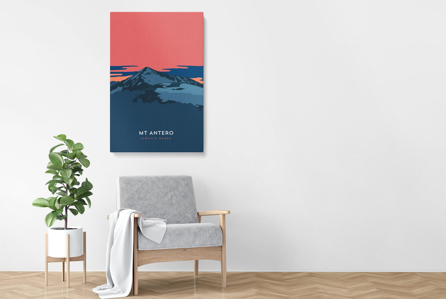 Mount Antero Colorado 14er Canvas Print