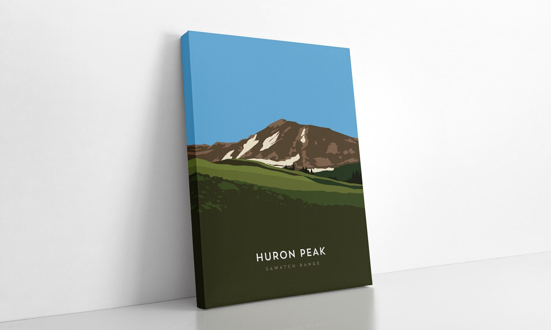 Huron Peak Colorado 14er Canvas Print