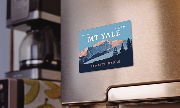 Mount Yale Colorado 14er Magnet