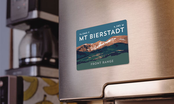 Mount Bierstadt Colorado 14er Magnet