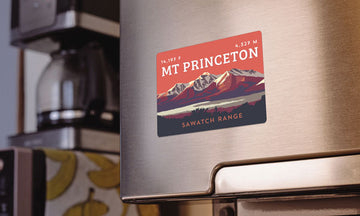 Mount Princeton Colorado 14er Magnet