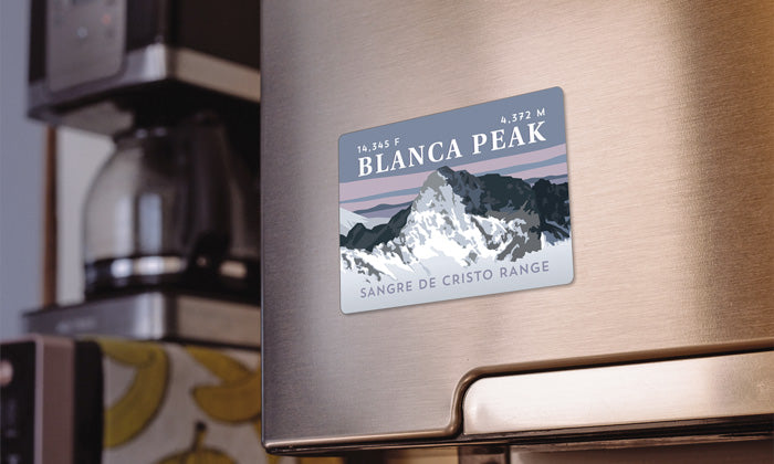 Blanca Peak Colorado 14er Magnet